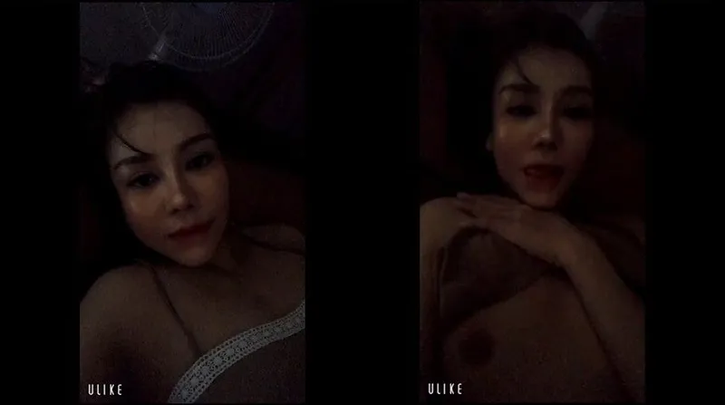 Gái xinh nằm show thằng nhỏ lúc rảnh rỗi