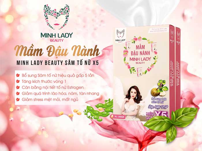 Mầm Đậu Nành Minh Lady Beauty